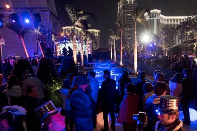 Sheraton Macao Hotel, Cotai Central's Jaya pool party entertained hundreds of guests with live performances, international DJs, and a Lady Gaga tribute band as the headline act.